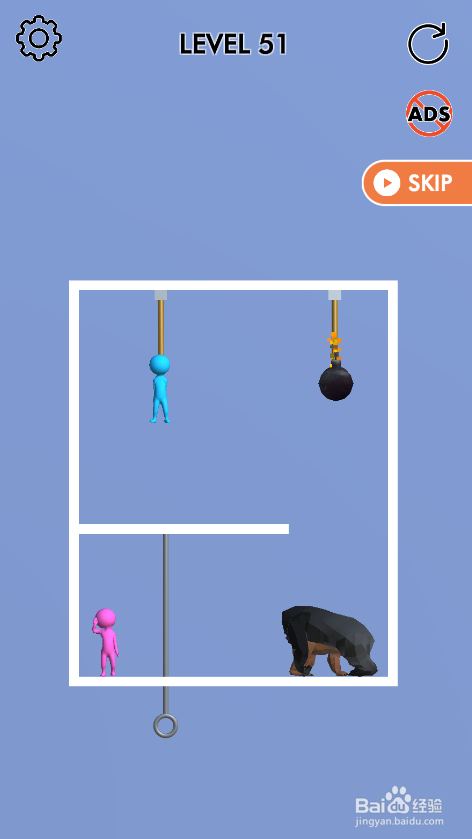 Pink Blue Together的LEVEL 51怎样通关
