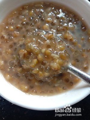 绿豆西米露的制作方法