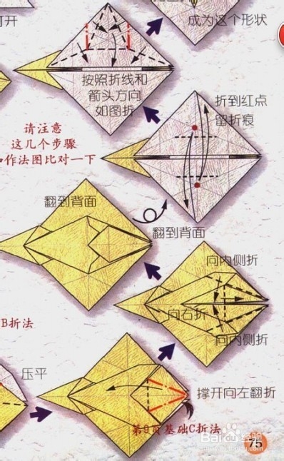 星座折纸教程--射手座（人马座）