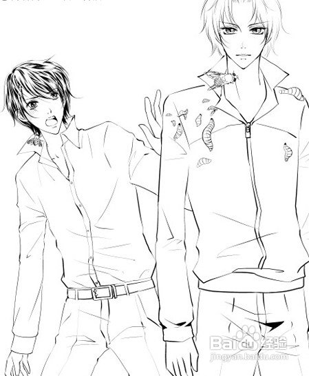 数位板绘制卡通插画教程