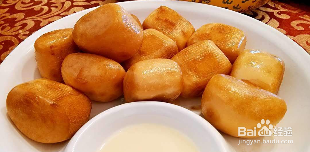 饭店黄金馒头的做法