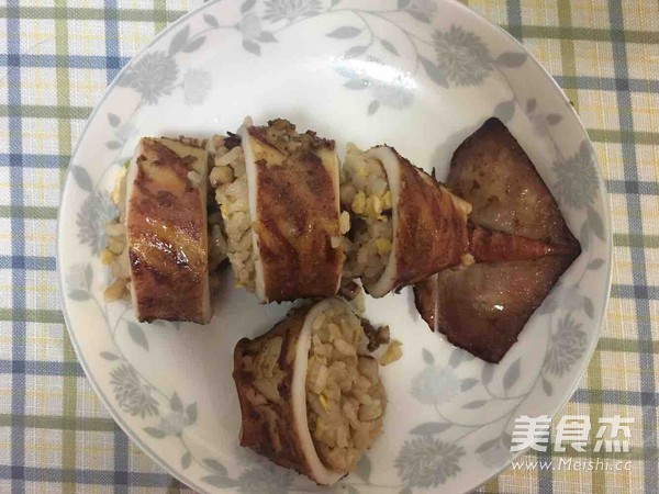 鱿鱼包饭的做法