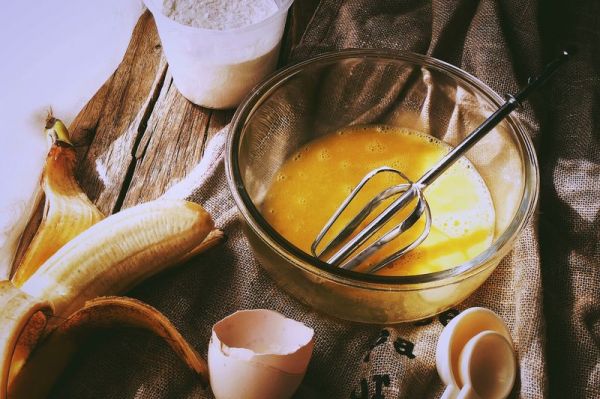 奶油水果可丽饼