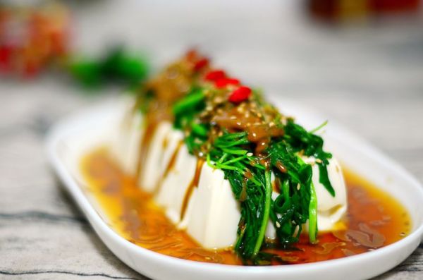 芝麻叶麻将豆腐
