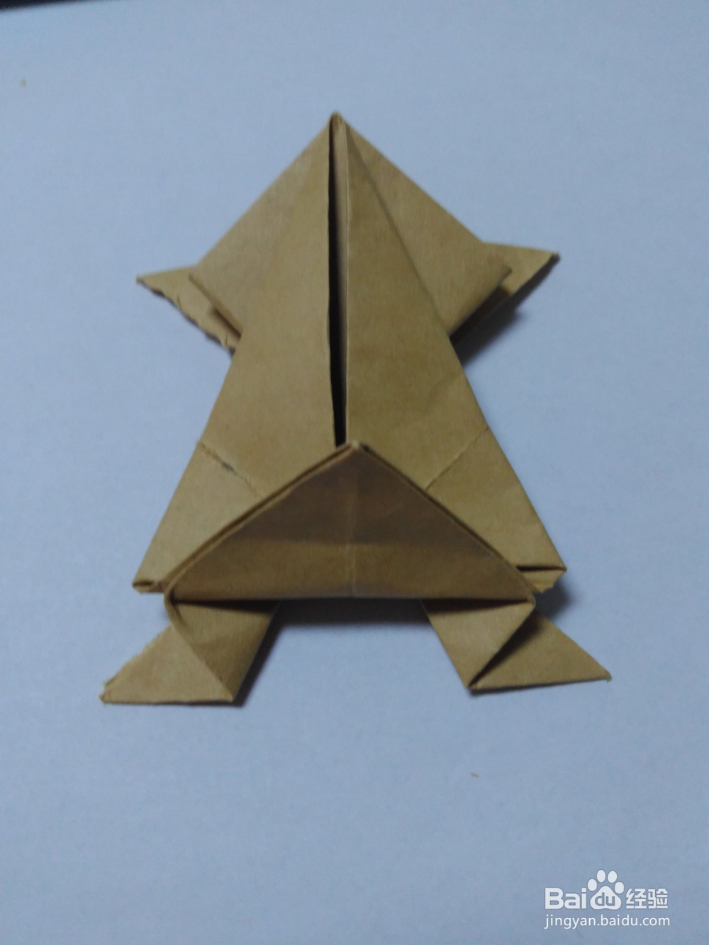 怎样折叠纸青蛙