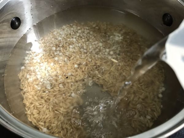 燕麦薏仁鸡柳粥