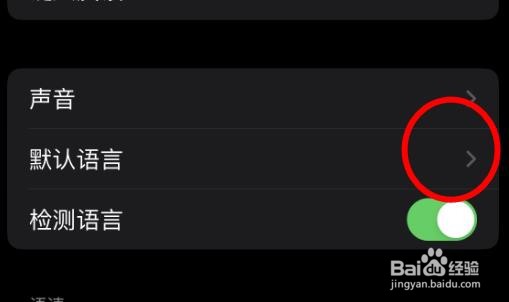 iPhone14如何设置朗读内容的默认语言功能