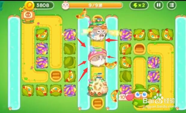 保卫萝卜4绿野奇缘59攻略