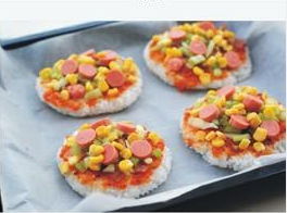 美味的米饭小披萨，你会做吗