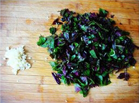 紫苋菜蒜蓉炒饭