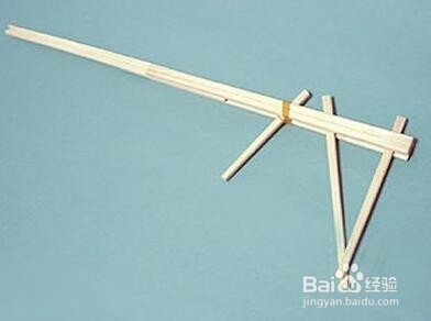 连发皮筋枪DIY 让孩子多一个玩具！