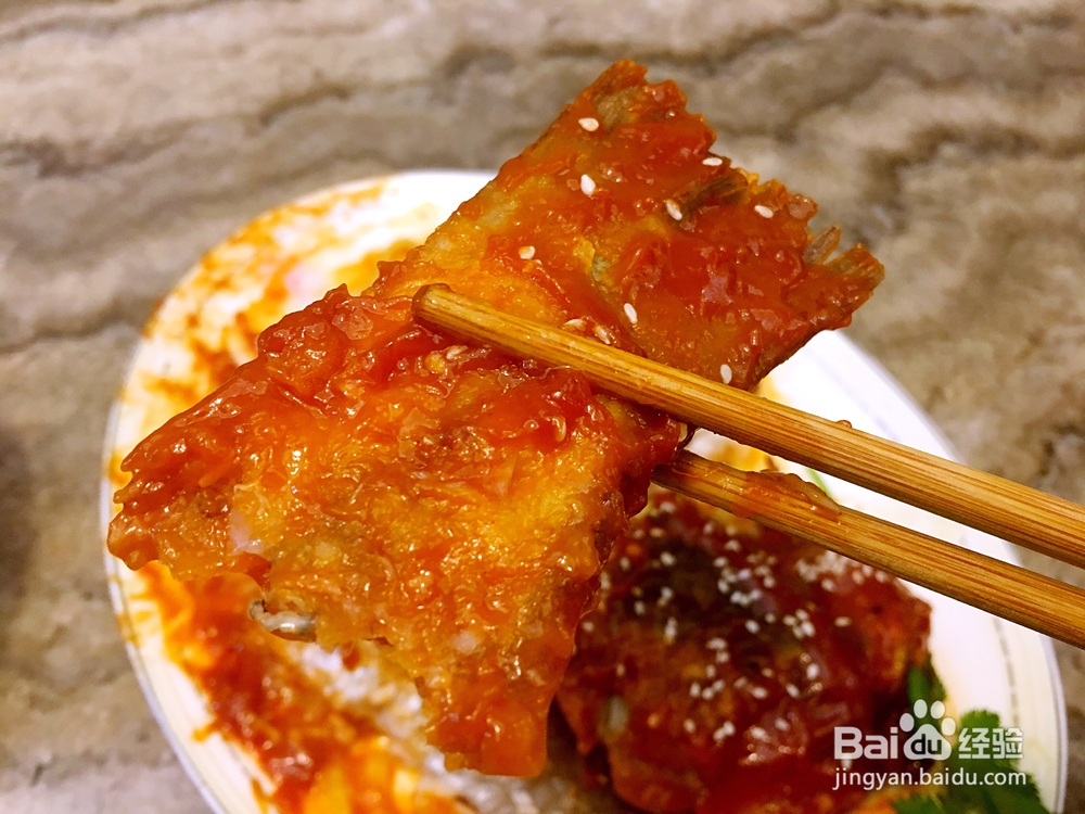 味道绝美的松子鱼