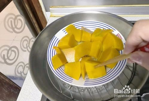 做饼之南瓜糯米芝士饼家常做法教程