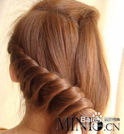 韩式淑女盘发成为他的心动女生