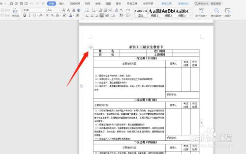 word文档表格自由调整