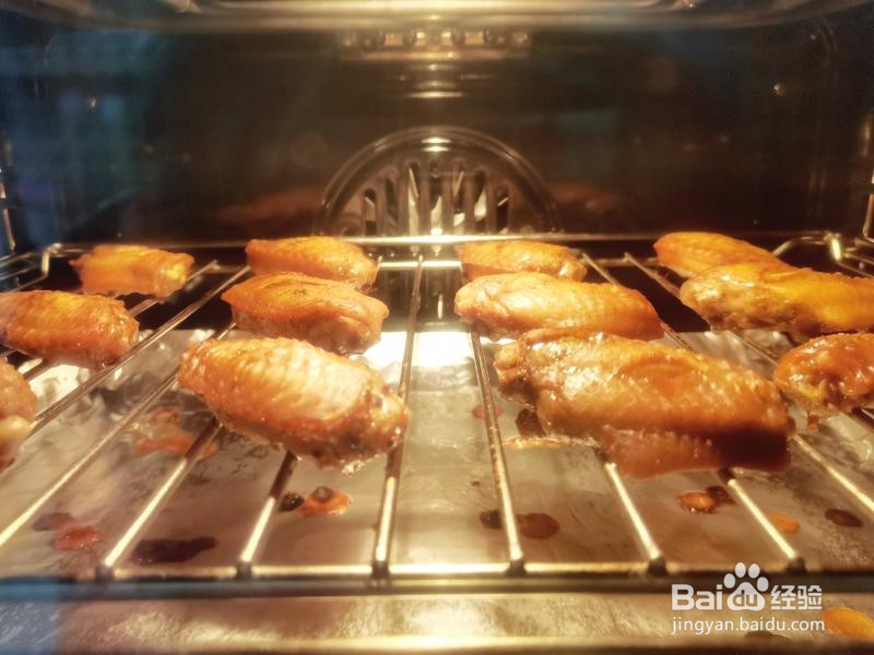 蜜汁烤鸡翅的做法