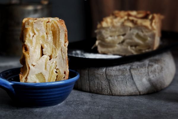肉桂苹果隐形蛋糕
