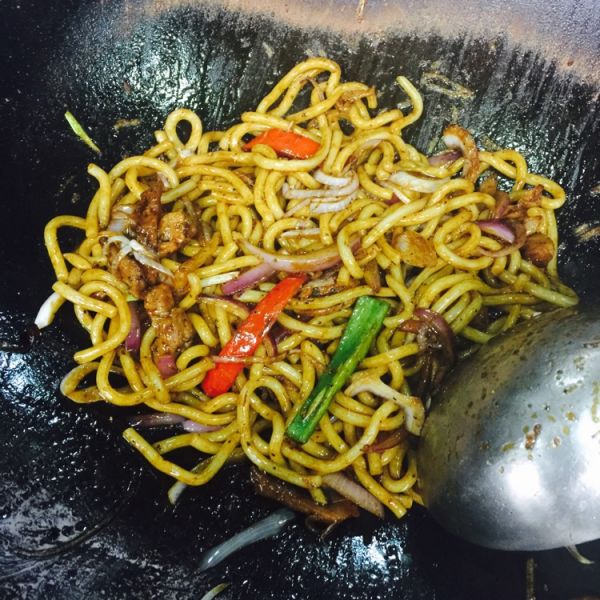 黑椒牛肉乌冬面