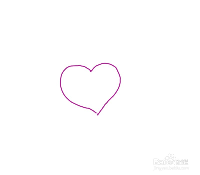 手绘表白简笔画配文字