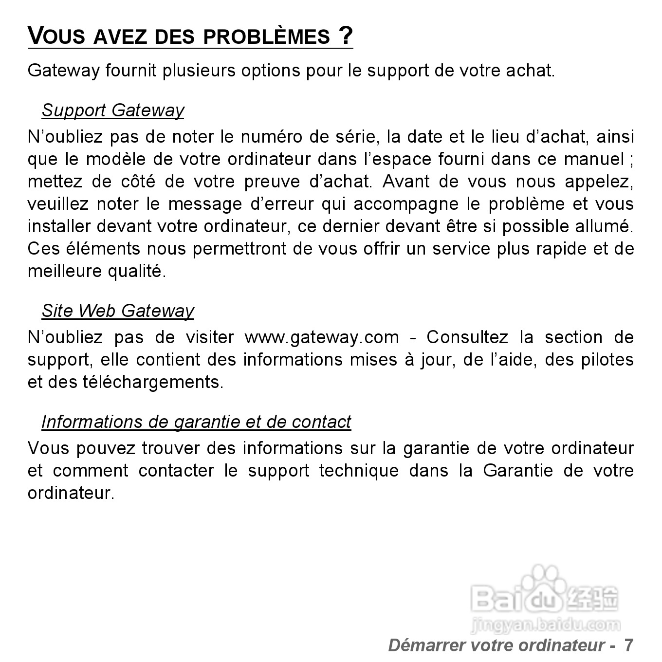 捷威Gateway VG50HC笔记本电脑使用说明书:[13]