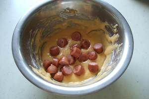 金锣火腿肠108种做法——火腿肠松饼