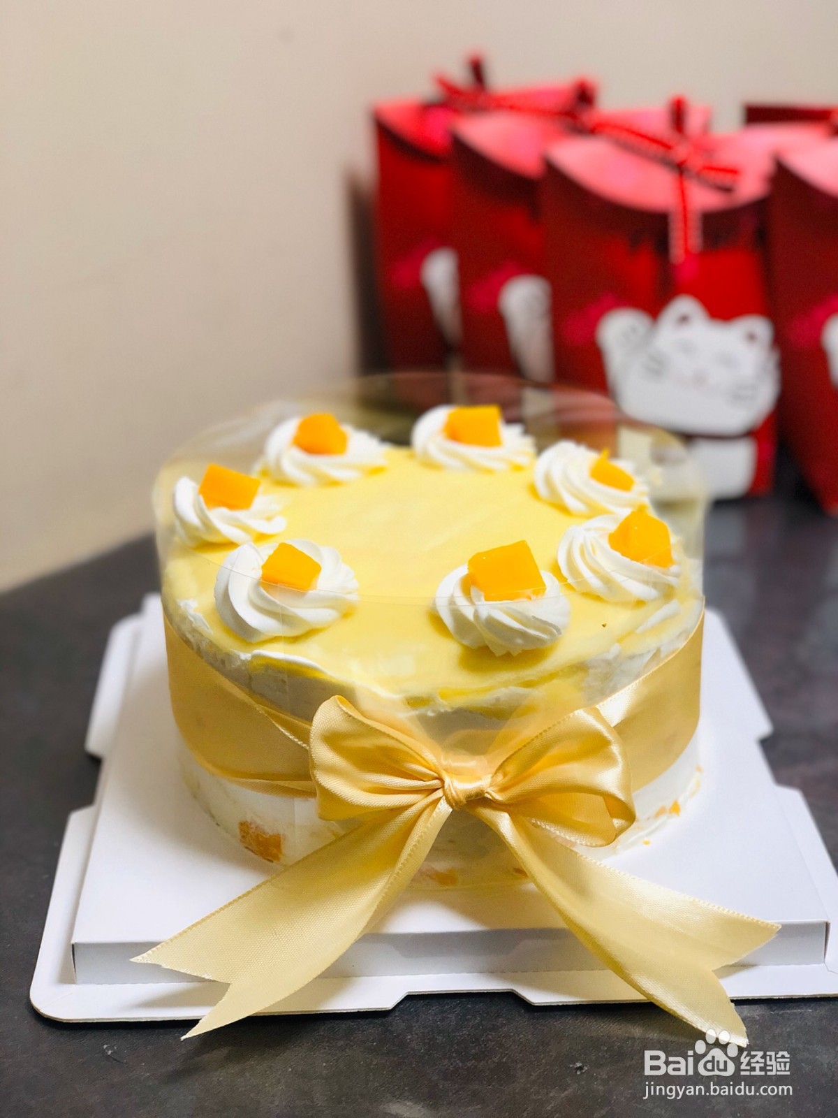 芒果千层蛋糕的做法