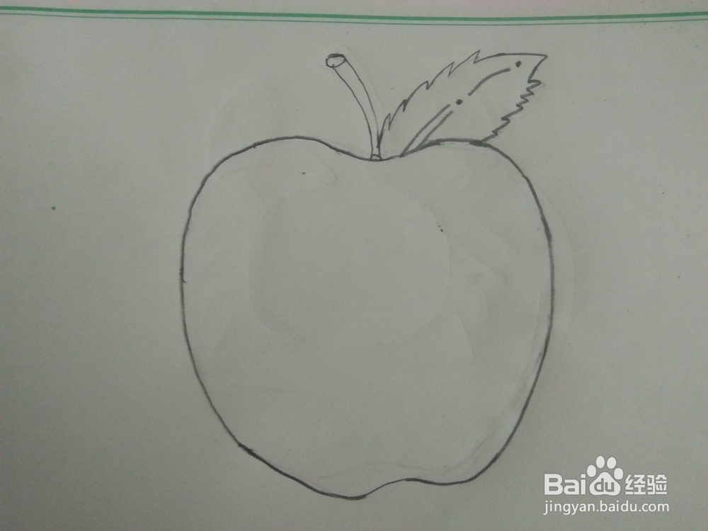 简笔画如何画苹果