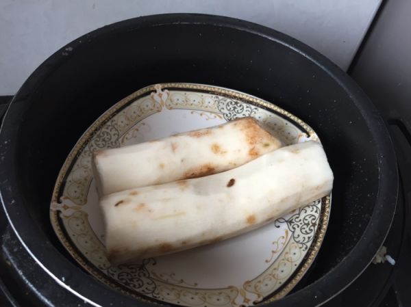 蓝莓椰香山药泥