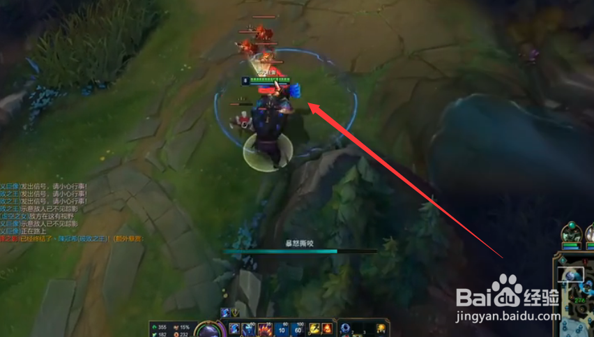 英雄联盟狗熊怎么清兵