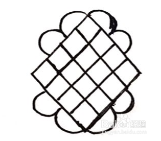 中国结简笔画怎么画？几个步骤就学会