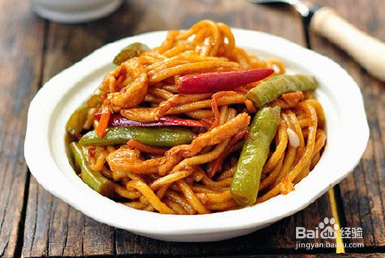 鸡丝豆角焖面怎么做?