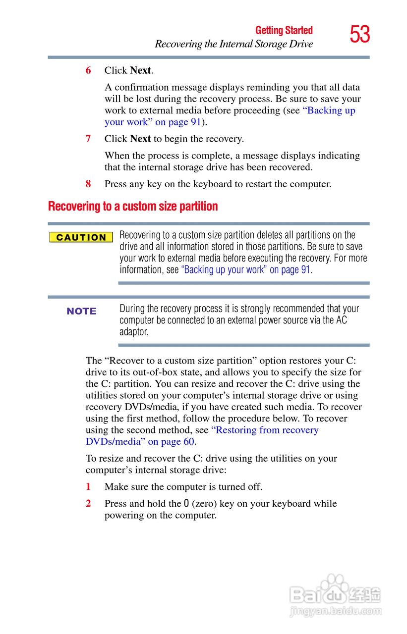 东芝NB300笔记本电脑使用说明书:[6]