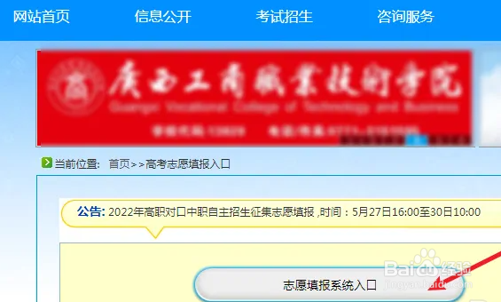 广西单招志愿怎么填报?