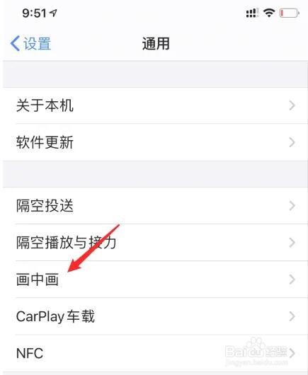 苹果iOS 14自动开启画中画功能怎么关闭