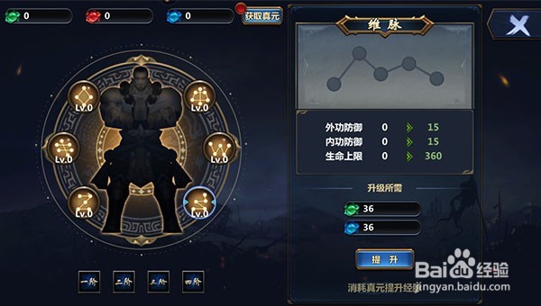 大武当之剑经脉系统攻略