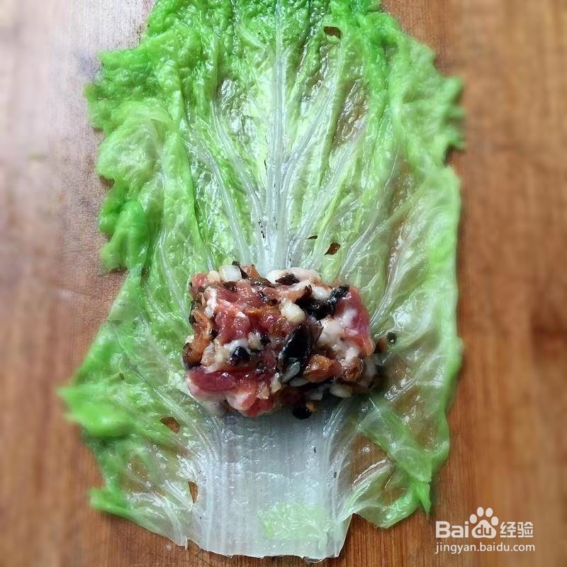 肉酿白菜卷怎么做