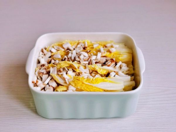 彩椒香菇蒸娃娃菜