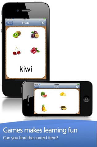 儿童闪卡- First Food Words