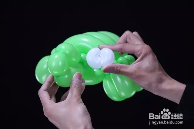 魔术长条气球教程(第19期)——乌龟