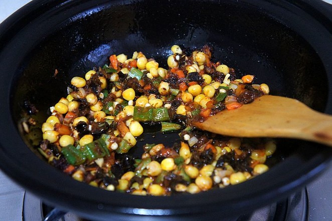 香菇小酱炒米饭