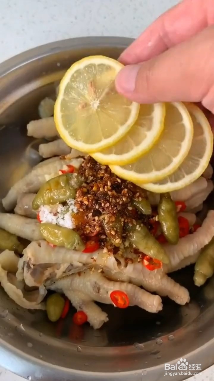 如何制作凉拌凤爪