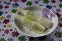 炒芦笋茭白的做法