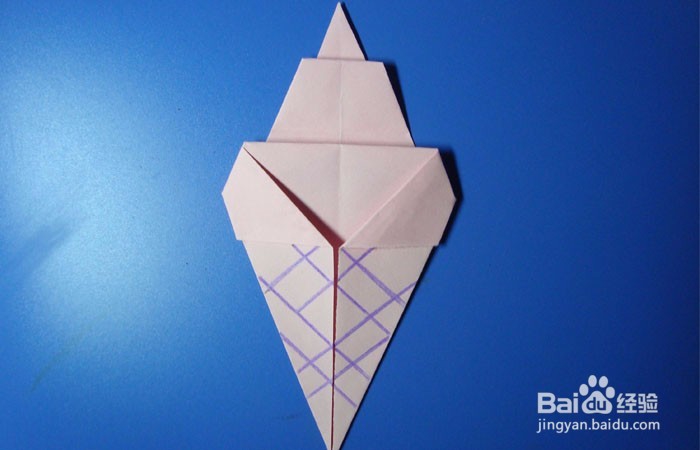 <b>折纸手工如何做一个美味冰淇淋</b>