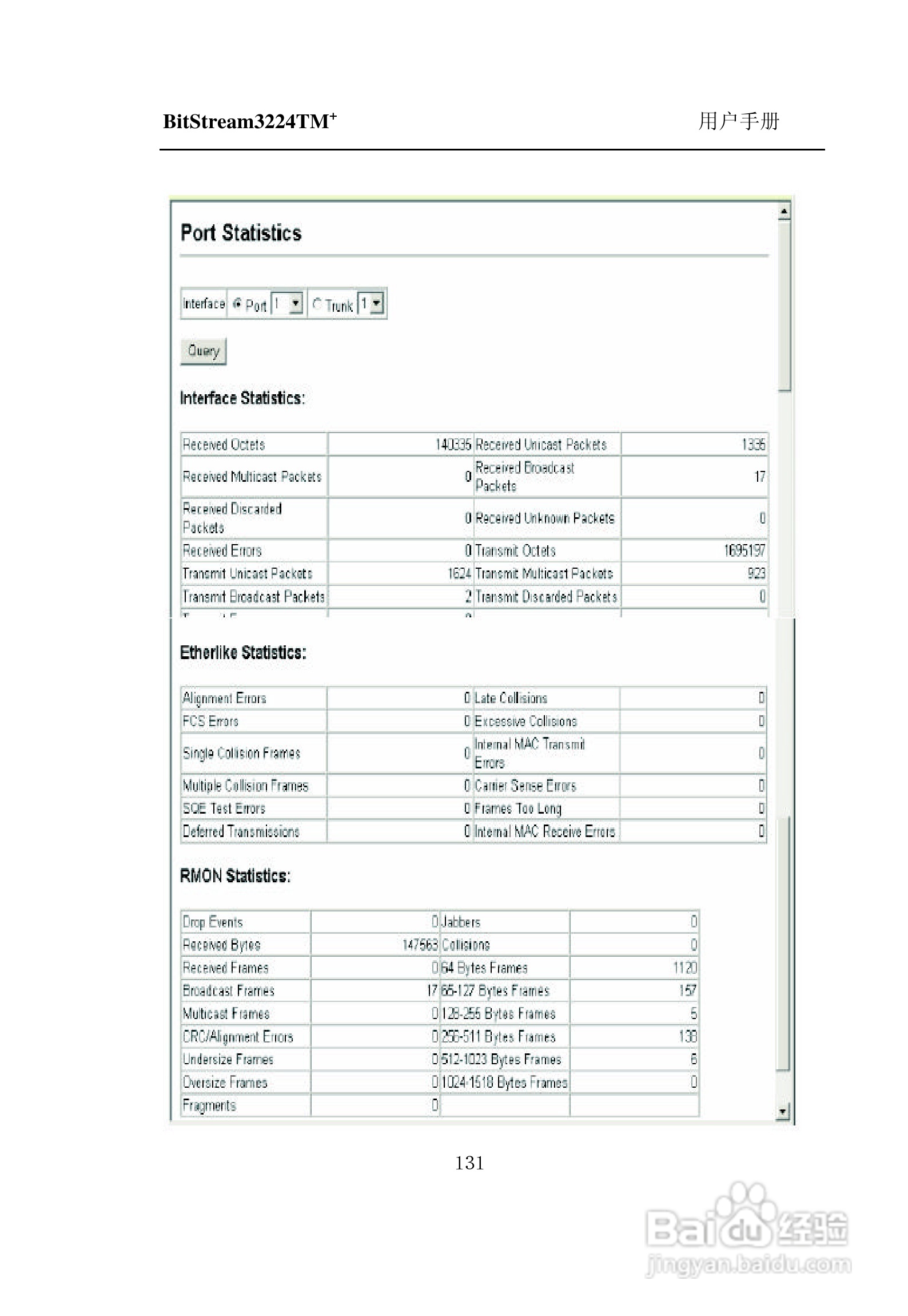 紫光比威 BitStream3224TM智能型快速以太网交换机用户:[14]