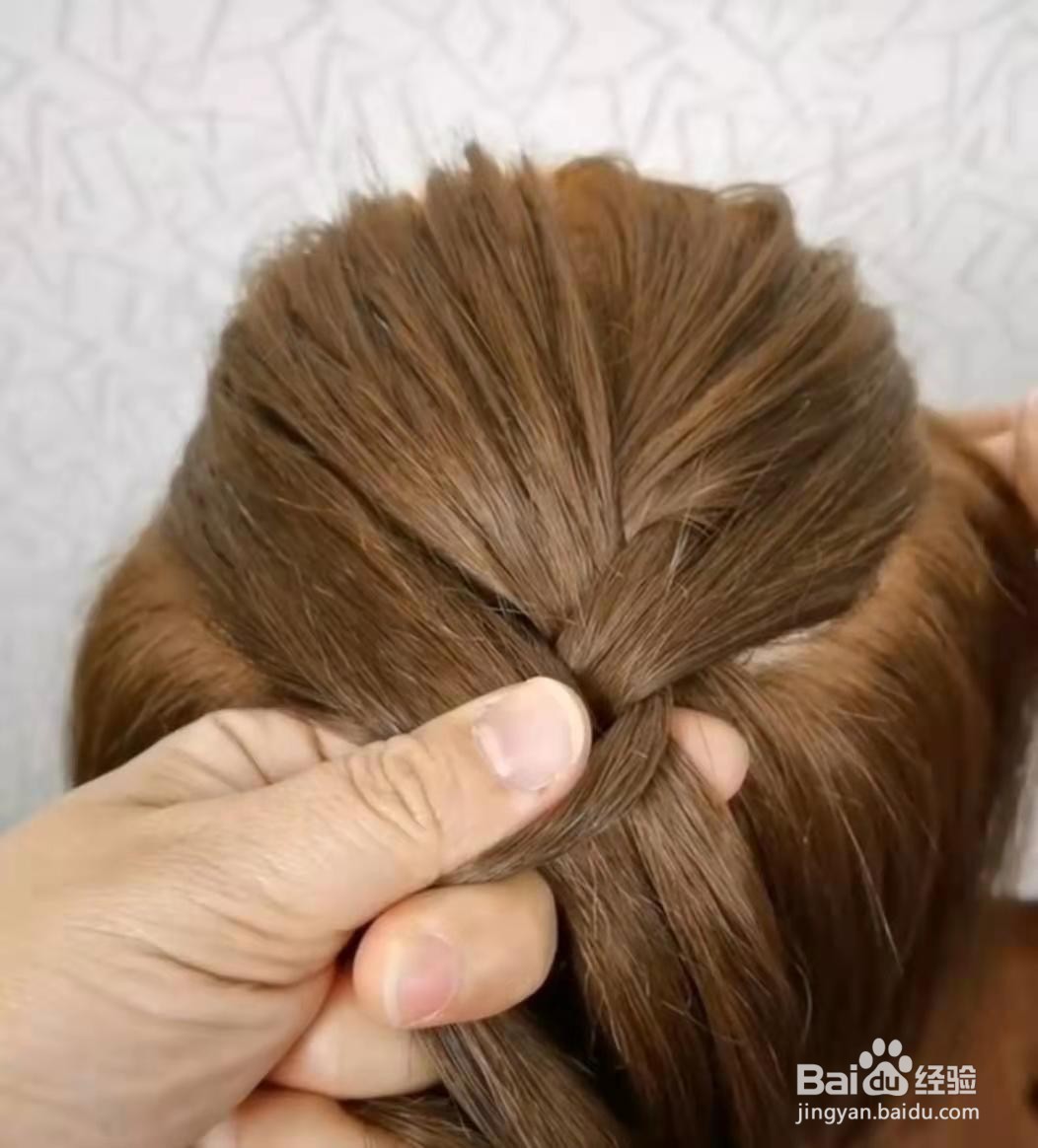 蜈蚣辫教程一步一步教