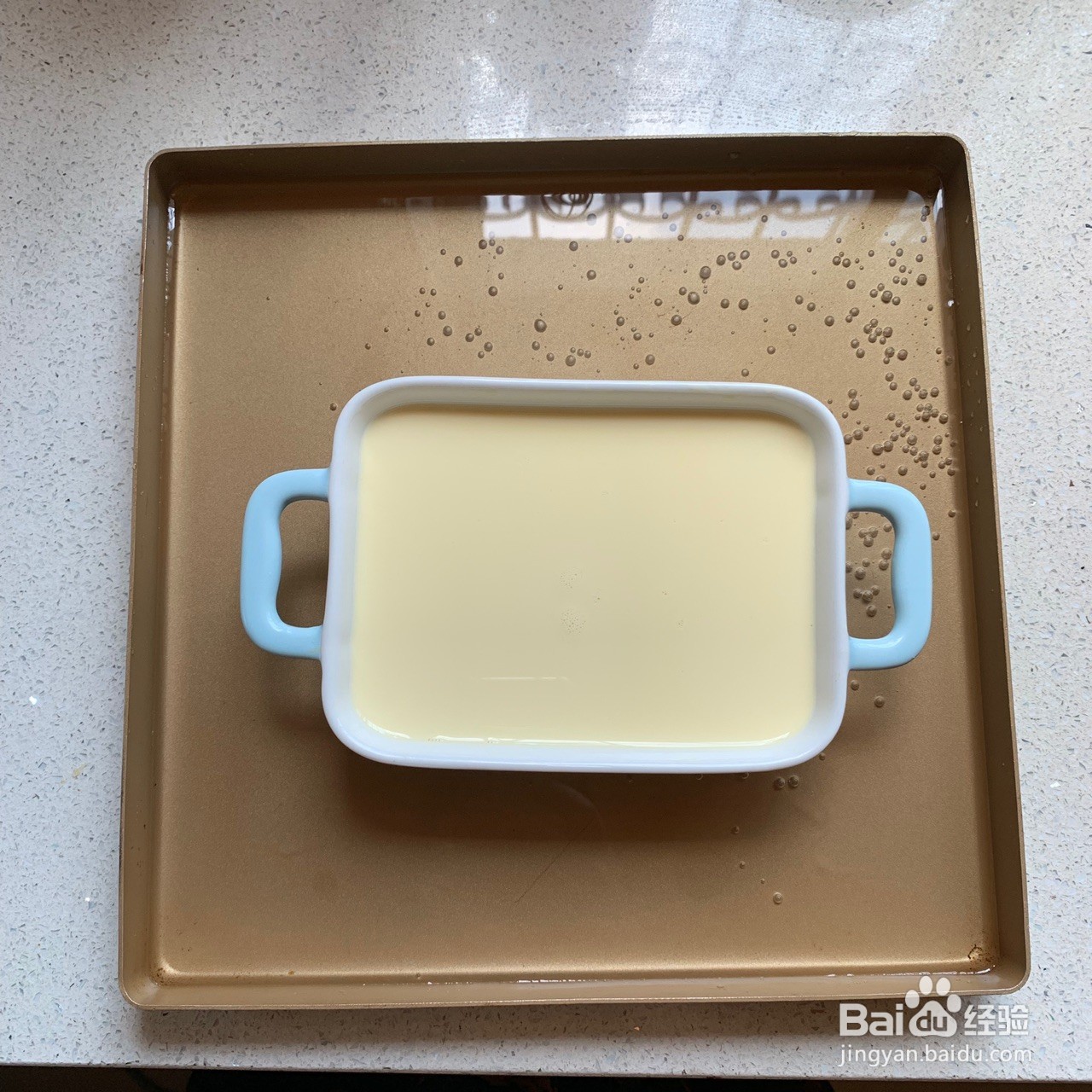 奶香焦糖布丁的做法