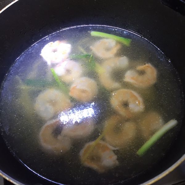 金汤虾仁豆腐羹