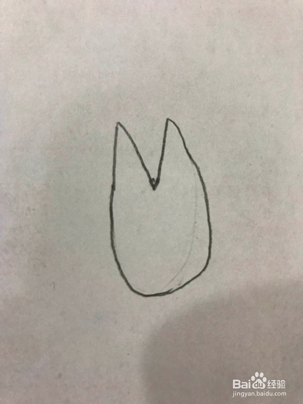 小企鹅的简笔画画法
