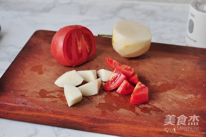 西柚西红柿梨汁