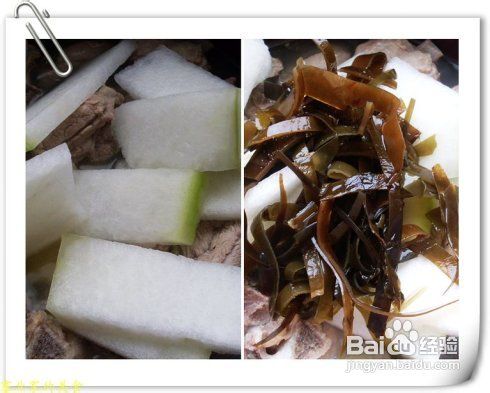 嗜肉族无负担的解腻消脂汤——冬瓜海带排骨汤